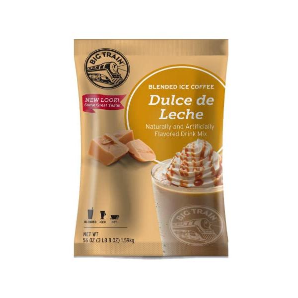 【並行輸入品】 Big Train Blended Ice Coffee Dulce de Leche 3.5 Pound Powdered I