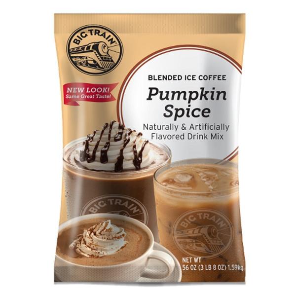 【並行輸入品】 Big Train Blended Ice Coffee Pumpkin Spice 3.5 Pound Powdered In