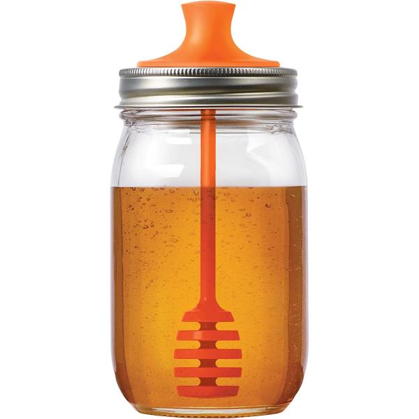 【並行輸入品】 Jarware Honey Dipper Orange by Jarware