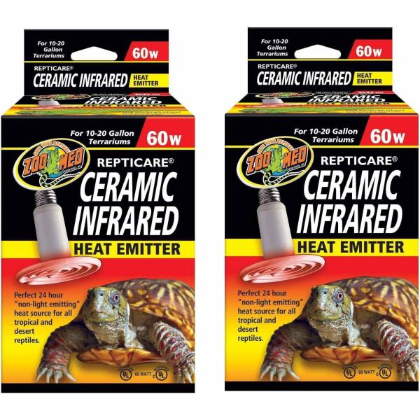 商品名Zoo Med Repticare 60 Watt Ceramic Infrared Heat Emitterブランド：Zoo Med商品サイズ：高さ：8.8 cm横幅：17.1 cm奥行：20.3 cm 商品番号：40001910色...