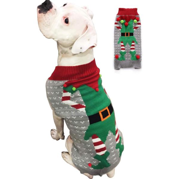 商品名BOBIBI Ugly Christmas Dog Sweaters Pet Dog Winter Knitwear Warm Clothesブランド：BOBIBI商品サイズ：X-Small高さ：5.1 cm横幅：15 cm奥行：26...
