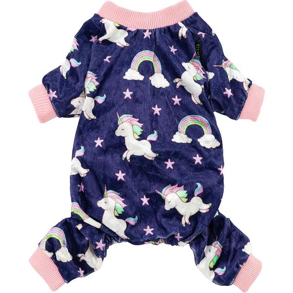 商品名Fitwarm Fairy Unicorn Dog Pajamas Pet Clothes Jumpsuit PJS Apparel Soft Velvet Purple Chihuahua Pomeranian Smallブランド：...
