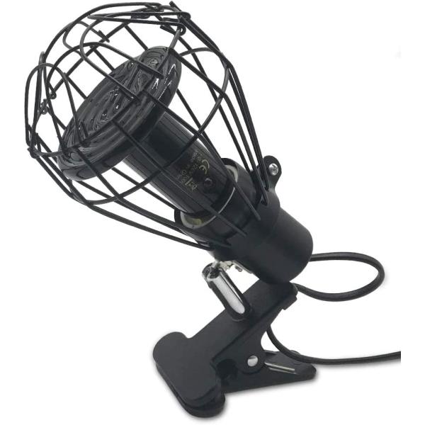 商品名Heat Lamp Stand, Heating Lamp Stand, Flexible Clamp Lamp Fixture for Reptiles, 360-Degree Rotary Arm, High-Temperatur...