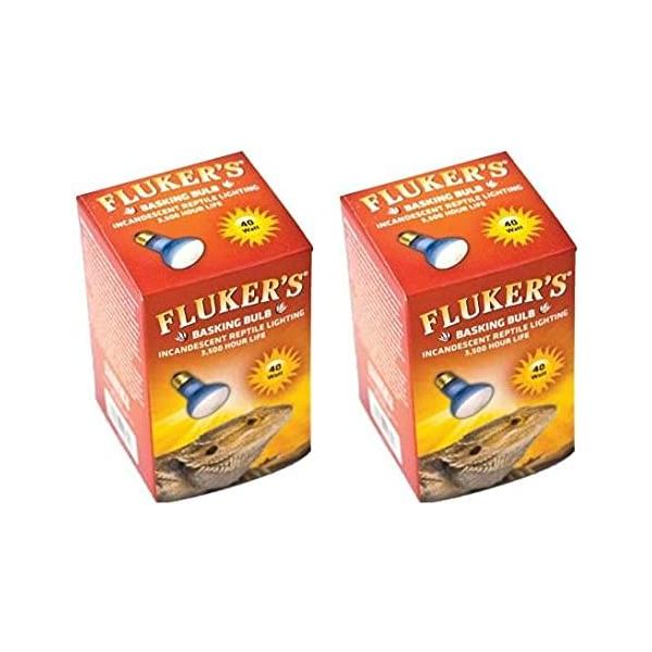 商品名Fluker's Incandescent Basking Bulb 40 Watt - Pack of 2ブランド：Fluker's商品サイズ：高さ：8.1 cm横幅：14.1 cm奥行：23.5 cm 商品番号：22600色：Wh...