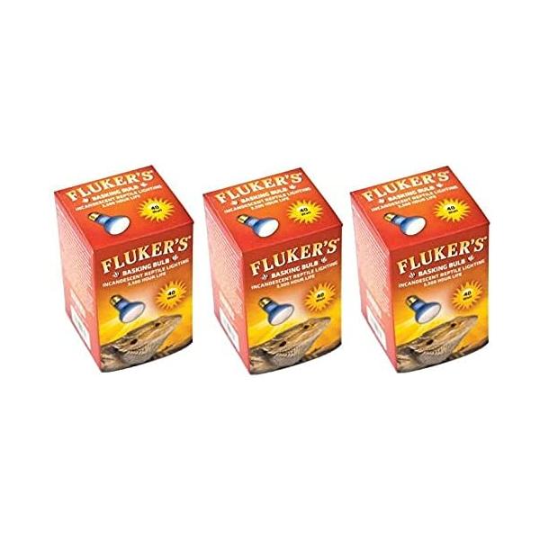 商品名Fluker's Incandescent Basking Bulb 40 Watt - Pack of 3ブランド：Flukers商品サイズ：高さ：7.2 cm横幅：17 cm奥行：21.9 cm 商品番号：22600色：White素材：
