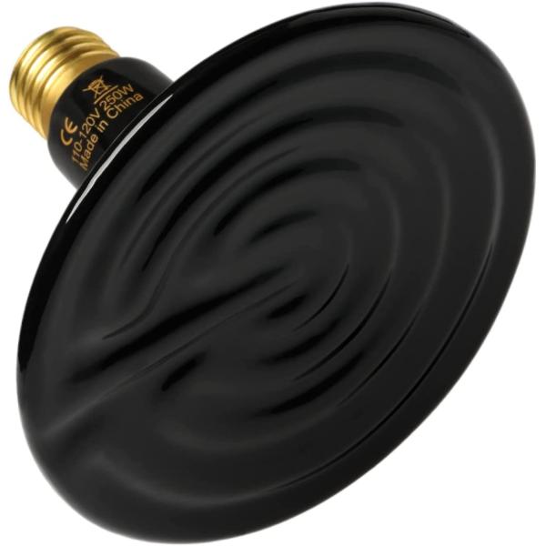 商品名Simple Deluxe 250W Reptile Heat Lamp Bulb No Light Ceramic Heat Emitter Brooder Coop Heaterブランド：Simple Deluxe商品サイズ：25...