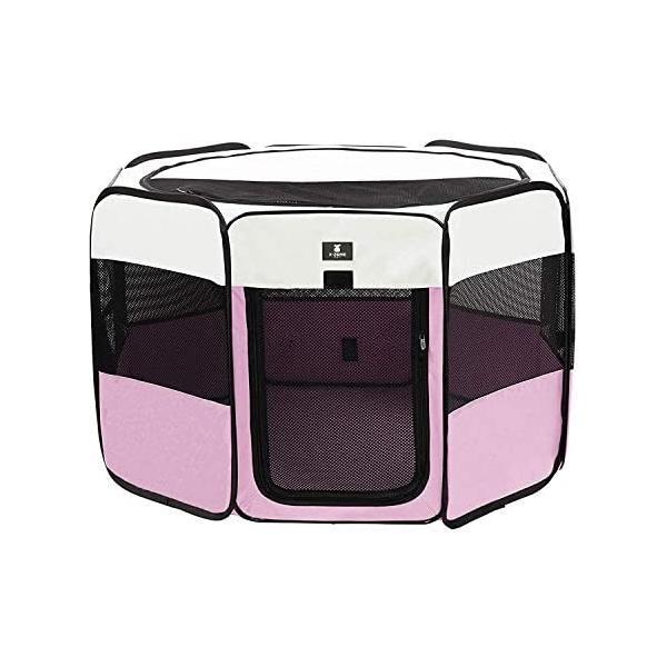 【並行輸入品】 X-ZONE PET Portable Foldable Pet Dog Cat Playpen Crates Kennel/Prem
