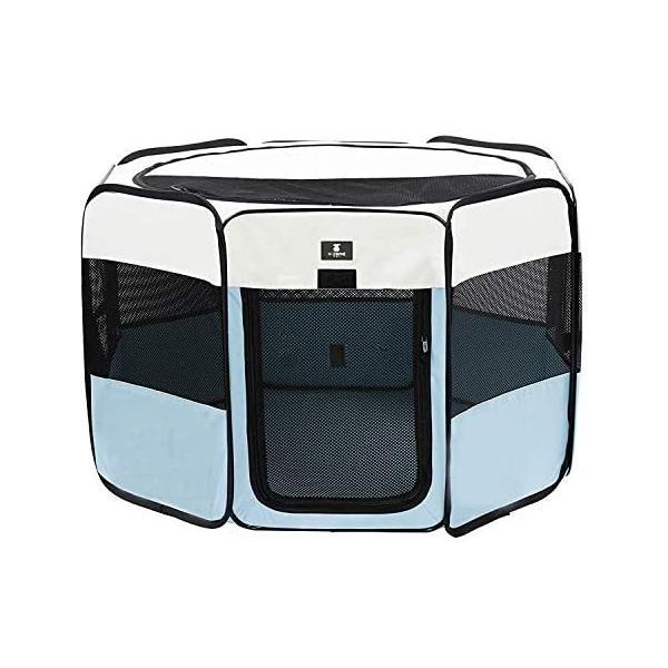 【並行輸入品】 X-ZONE PET Portable Foldable Pet Dog Cat Playpen Crates Kennel/Prem