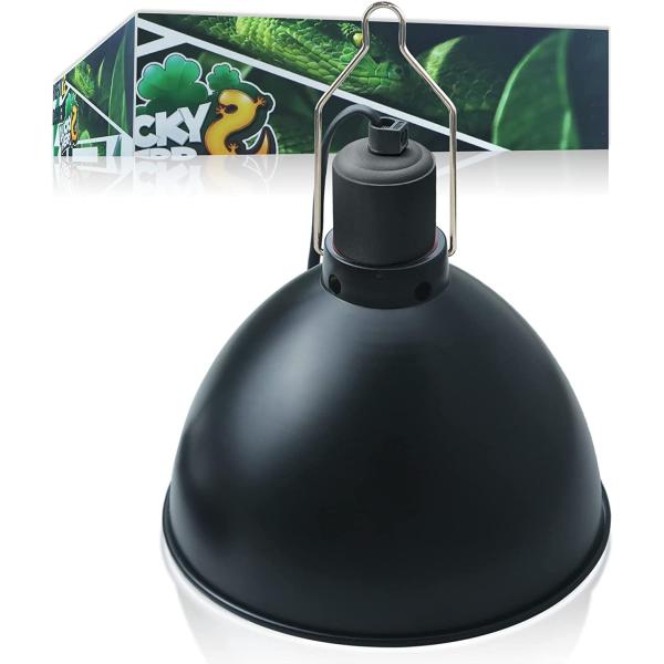 商品名LUCKY HERP Aluminum 8.1inch Dome Reptile Light Fixture, Reptile Heat Lamp Fixture for UVB Bulb Basking Heat Bulbブランド：...