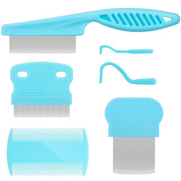 【並行輸入品】 Cat Comb Dog Comb Fine Tooth Comb Pet Comb Grooming Set For Groomin