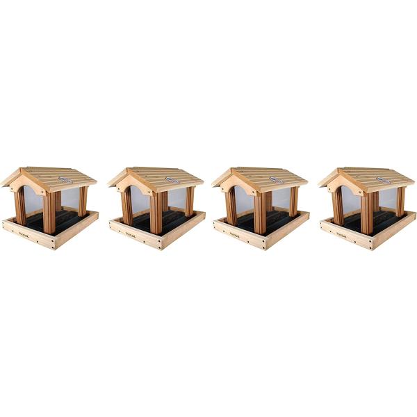 商品名Woodlink PRO4 Premier Cedar Bird Feeder (Pack of 4)ブランド：Woodlink商品サイズ：商品番号：色：Pack of 4素材：Aluminum