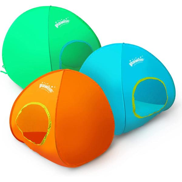 【並行輸入品】 PAWISE Cat Toys Cat Portable Cat Cube Pop Up Collapsible Kitten Ind