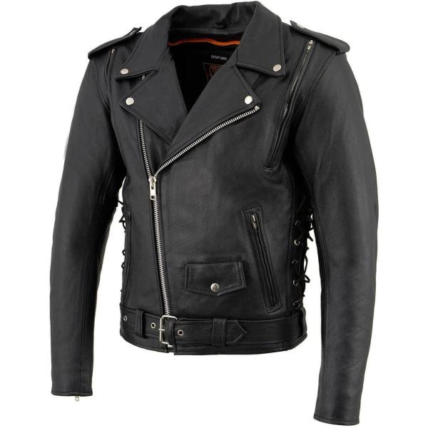 並行輸入品】 Milwaukee Leather LU1775 Men's 'Wild One' Black