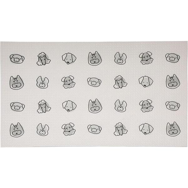 【並行輸入品】 Pearhead Anti-Slip Pet Feeding Mat Cushioned Waterproof Dog Bowl P