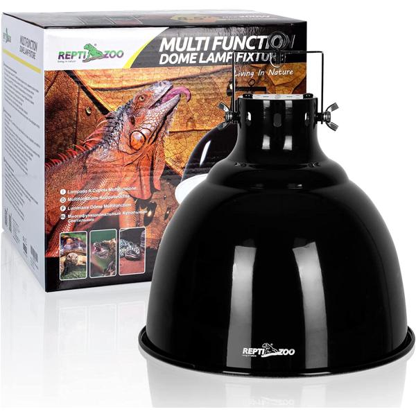 商品名REPTI ZOO 8.5インチ 爬虫類照明器具 200W ディープドームキャップ 爬虫類ランプ 反射カバー 爬虫類テラリウムタンク ビバリウム用 角度調整可能REPTI ZOO 8.5 inch Reptile Light Fixt...