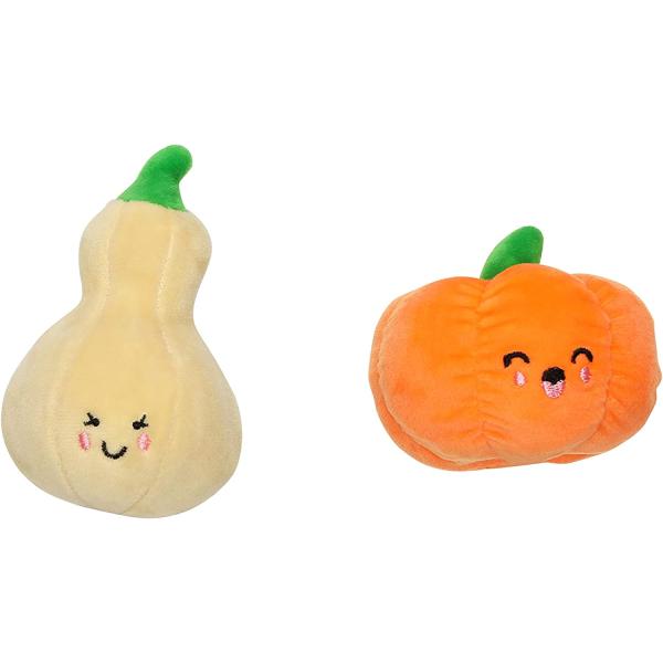【並行輸入品】 Pearhead ひょうたん 猫のおもちゃ 2個セット ホリデーペットおもちゃ 感謝祭の猫のおもちゃ クリンクルと猫のニップおもちゃ