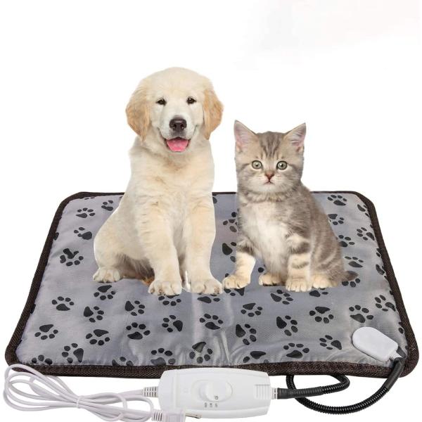 商品名Pet Heating Pad, Upgraded Electric Heating Pad for Dogs and Cats, Indoor Waterproof Warming Mat with Chew Resistant S...