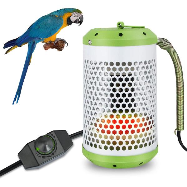 商品名LISINAN Adjustable Reptile Ceramic Heat Lamp 100w Bulb with Lampshade,Heater Guard Protector Covers for Chameleon, Sn...