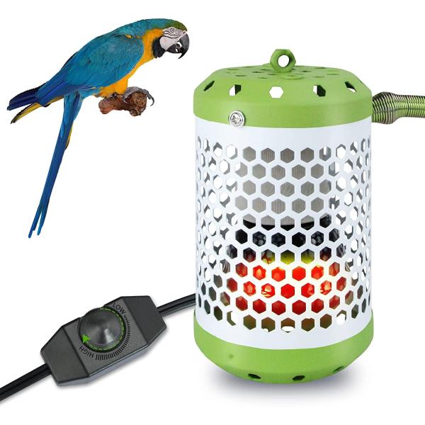 商品名LISINAN Adjustable Reptile Anti-Scald Lamp Covers Heater Guard with 100 Watt Infrared Ceramic Heat Lamp,Lamp Fixture ...