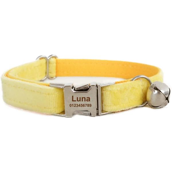 【並行輸入品】 HOTGOL Cat Collar Personalized with Name Phone Number Engraved Cust