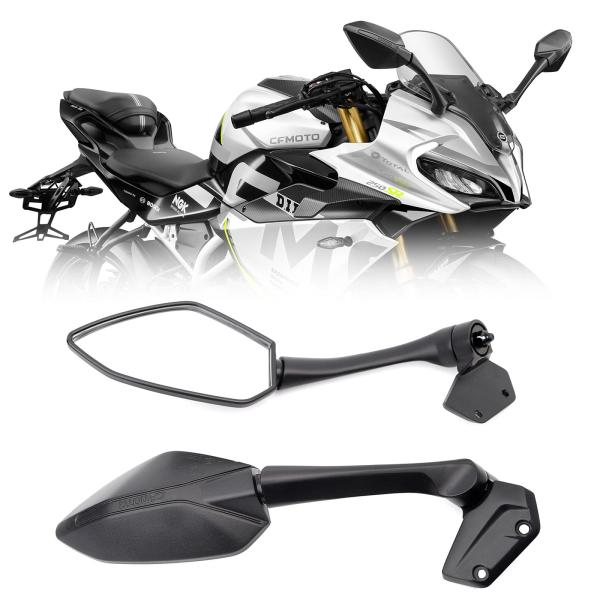 CFMOTO 250SR 300SR 2023用モーターサイクルバックミラー左右 並行輸入品】 Mokuo モーターサイクルバックミラー CFMOTO 300SS