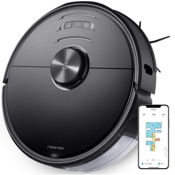 Roborock（ロボロック） ロボット掃除機 ブラック アプリ操作 自動充電