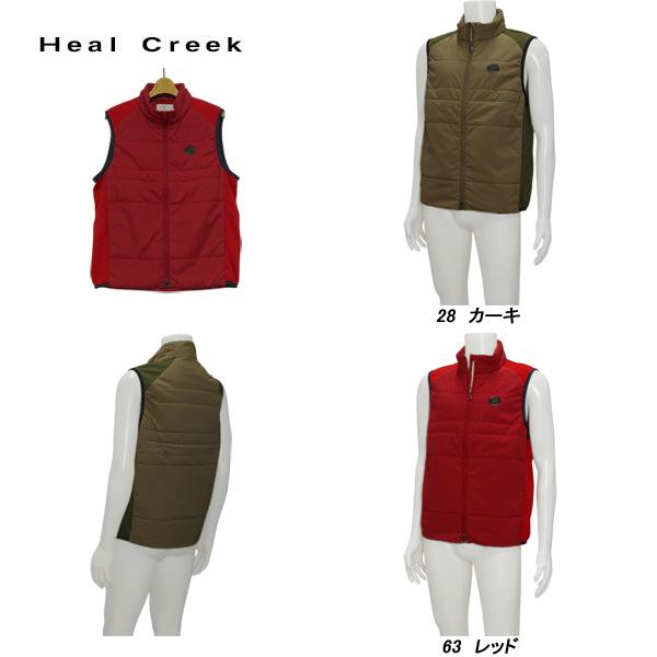 ヒールクリーク Heal Creek メンズ 秋冬 保温 中わた KARUISHIベスト