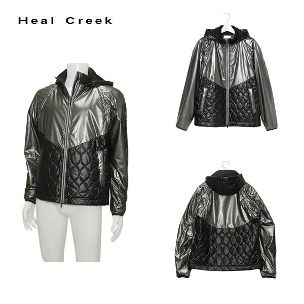 Heal Creek（ヒールクリーク） メンズ 秋冬 保温 メタリックタフタ中綿