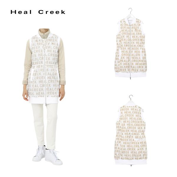 訳あり ヒールクリーク Heal Creek レディース 秋冬 撥水 SOLOTEXロゴPTロングベスト