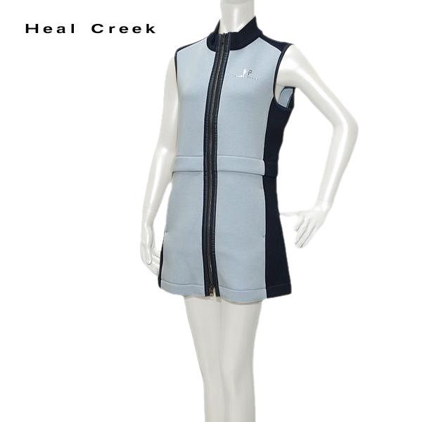 ヒールクリーク Heal Creek レディース 秋冬 ノースリーブ ワンピース  