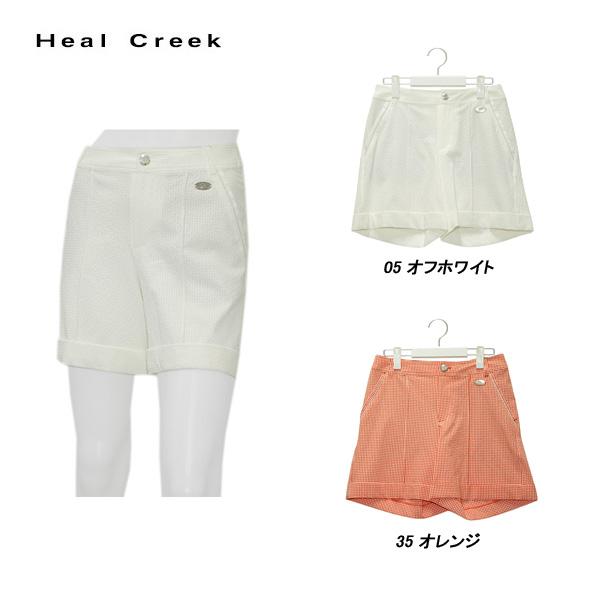 ゴルフ Heal Creek レディース ゴルフウェア ポロシャツ ショートパンツ