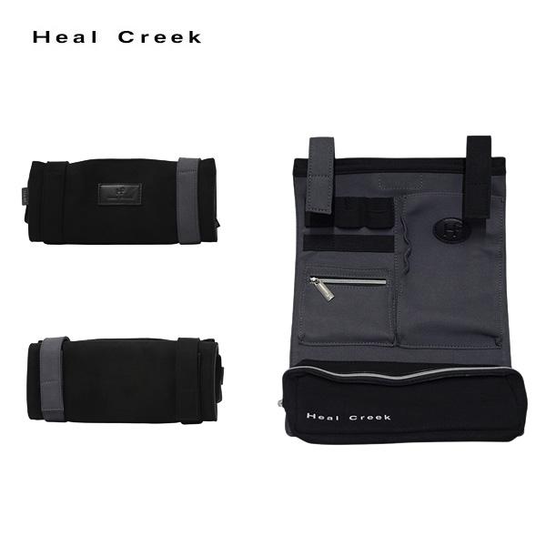 Heal Creek（ヒールクリーク） ユニセックス ラウンドカートポーチ
