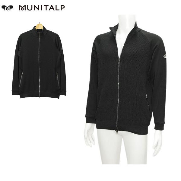 ☆新品未使用　ムニタルプ　メンズジャケット　50サイズ MUNITALP ムニタルプ メンズ 春秋 ニット×ダンボール ブルゾン
