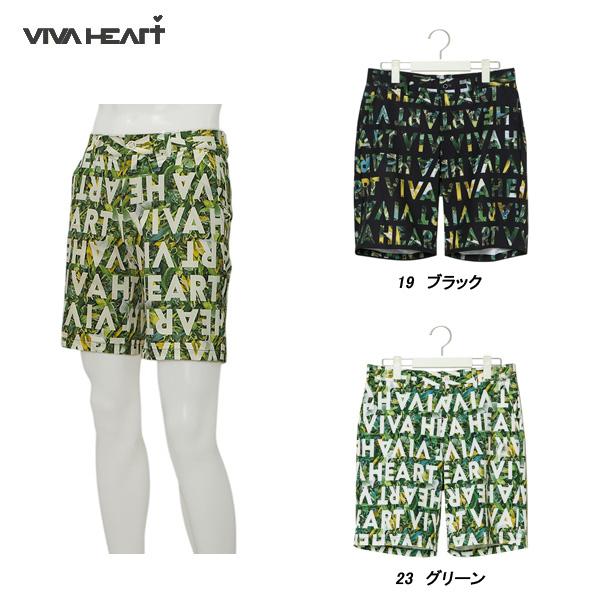 ビバハート VIVA HEART メンズ 春夏 plantica プリント ストレッチショートパンツ
