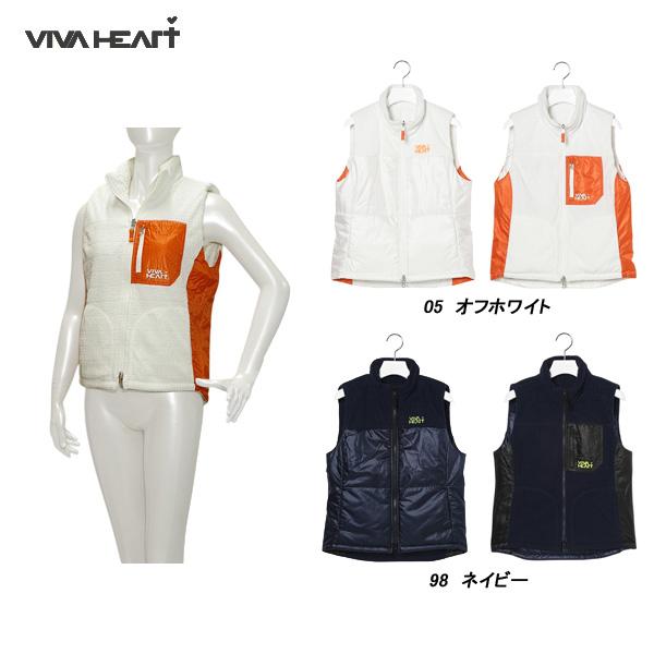 ☆VIVA HEART フード付きダウンベスト サイズ42 ビバハート ビバハート