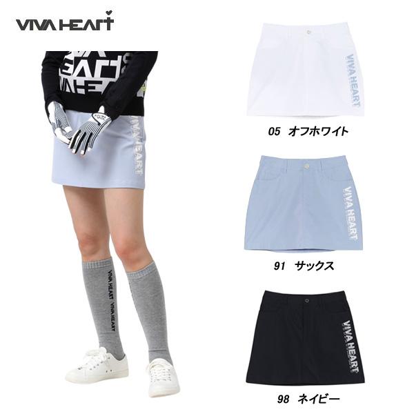 ビバハート VIVA HEART レディース 春秋 ストレッチ ゴルフスカート