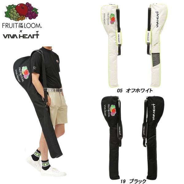未使用 ビバハート VIVA HEART ゴルフ Multiway クラブケース VIVA HEART（ビバハート） フルーツオブザルーム FRUIT OF THE LOOM