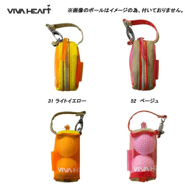 ビバハート VIVA HEART スケルトン ボールポーチ