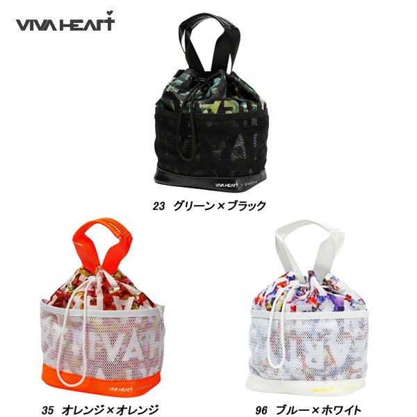 ビバハート VIVA HEART planticaプリント メッシュカートバック