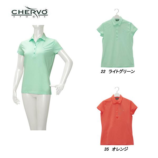 CHERVO（シェルボ） レディース 春夏 吸水速乾 半袖シャツ : DEPOT 044 