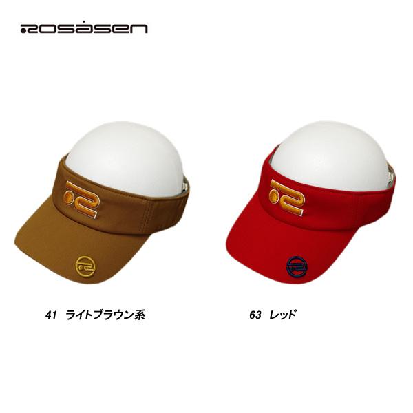 サイズ　40（レディースフリーサイズ）カラー41　ライトブラウン系63　レッドMade In Vietnam素材（数値の単位は％）ポリエステル65　綿35ツイル素材のロサーセン定番バイザー。立体的なロゴが特徴のシンプルなデザインはどんなコー...