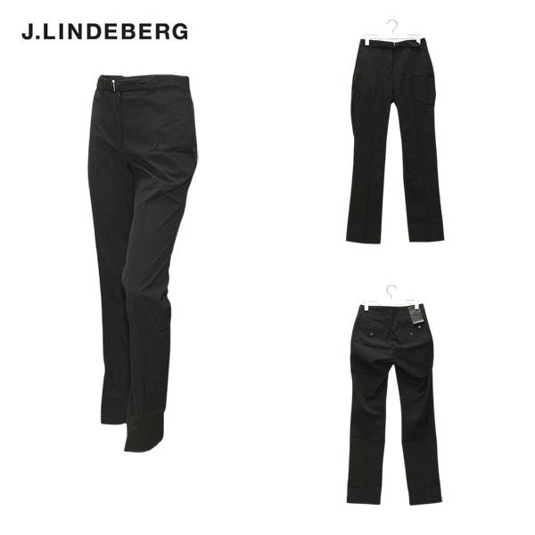 ジェイリンドバーグ J.LINDEBERG レディース 秋春 リングベルト付き Cate Micro Stretchパンツ