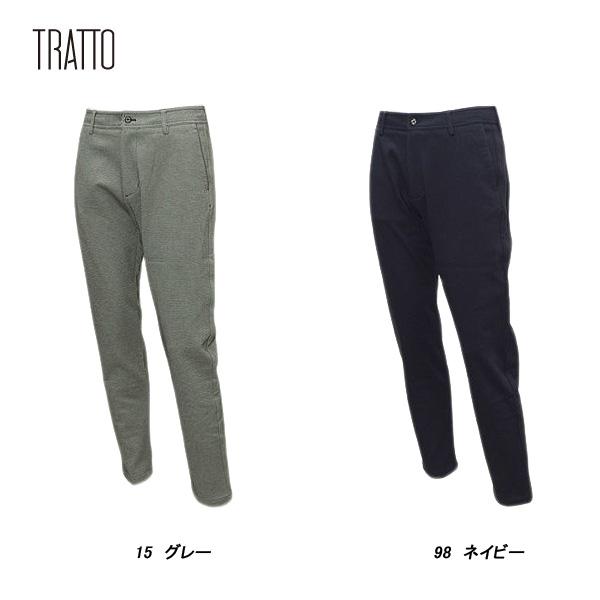 トラット TRATTO メンズ 秋冬 ベアキャットフット テーパードイージーパンツ