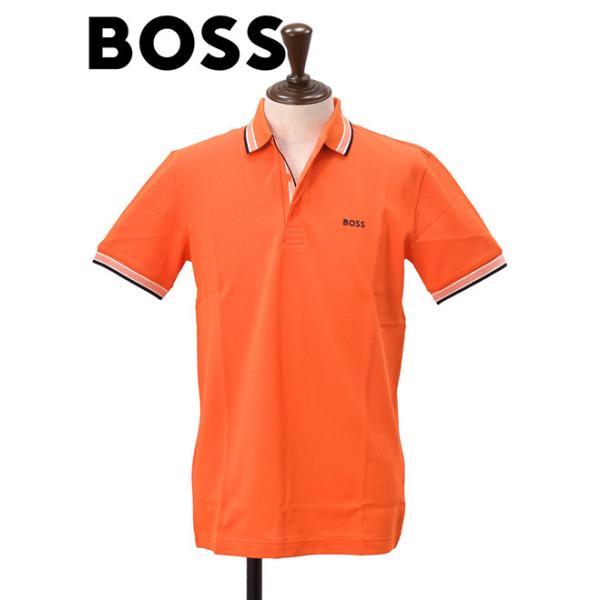 HUGO BOSS ヒューゴ・ボス 50512892 ポロシャツ オレンジ系 メンズ  