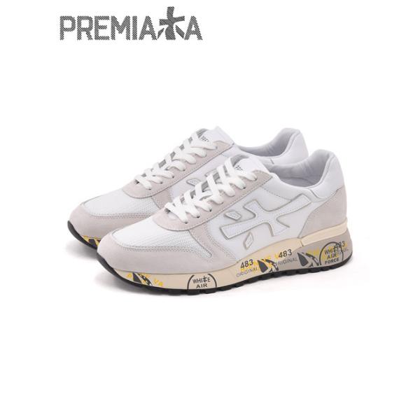 v~A[^ PREMIATA WHITE Xj[J[ Y ~bN MICK U[×bVRr zCg [JbgV[Y Ki łł uh