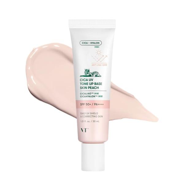 他サイト： VTCOSMETICS(ブイティコスメテックス) 【正規品】シカ UVトーンアップベース SPF50+/PA++++ 敏感肌 乾燥肌  CICA (スキンピーチ) wave-1の商品画像