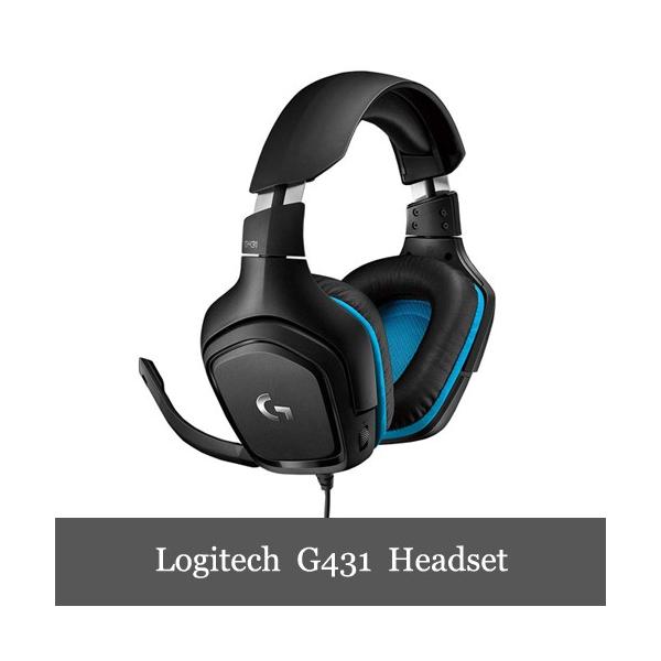 Logitech G431 Gaming Headset ロジテック ゲーミング ヘッドセット ブラック Dolby Dts 7 1ch 臨場感 Dts Headphone X 2 0対応 Logitech G431 Dereshop 通販 Yahoo ショッピング