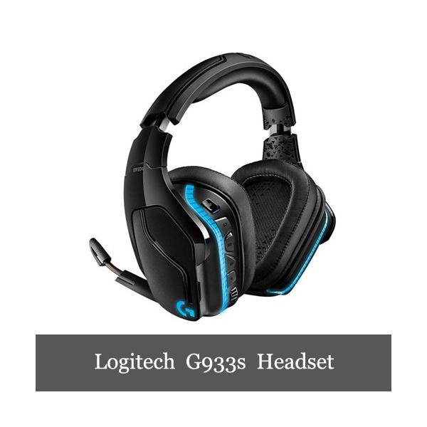 Logitech G933s Wireless Gaming Headset ロジテック ワイヤレス ゲーミング ヘッドセット ブラック Dolby DTS 7.1ch 臨場感