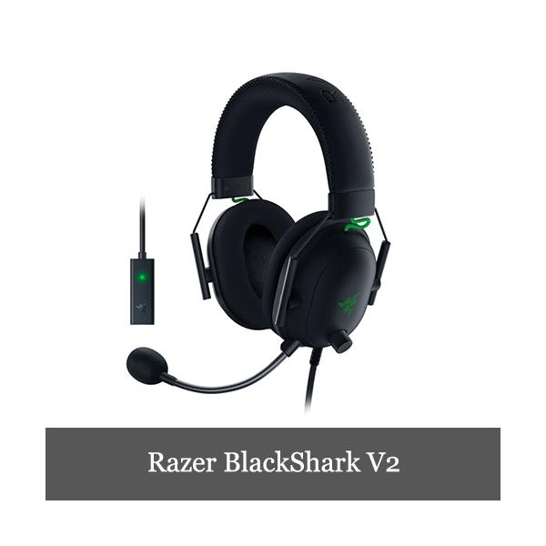 Razer BlackShark V2 ゲーミングヘッドセット 立体音響 ノイズキャンセ