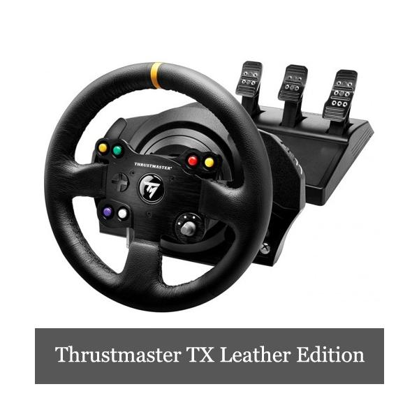 Thrustmaster TX Racing Wheel Leather Edition スラストマスター レーシング ホイール Xbox One/PC  対応一年保証輸入品 :Thrustmaster-TX-Leather-Edition:DELESHOP - 通販 - Yahoo!ショッピング